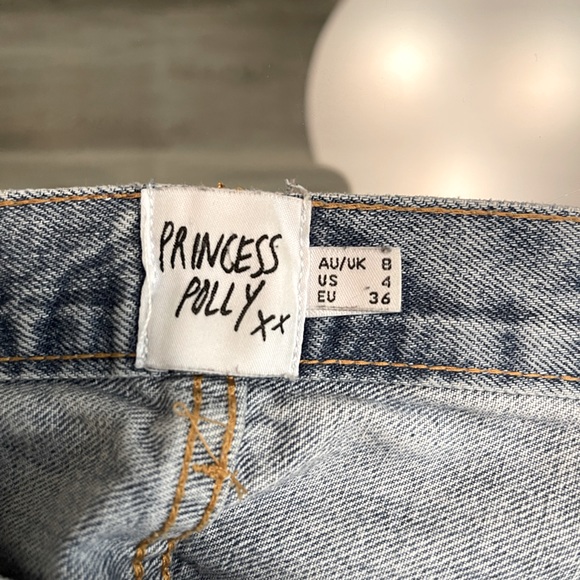Princess Polly straight leg jeans - Picture 3 of 5